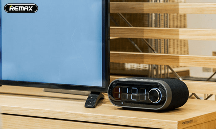 Loa Bluetooth kiêm đồng hồ báo thức Remax RB-M26