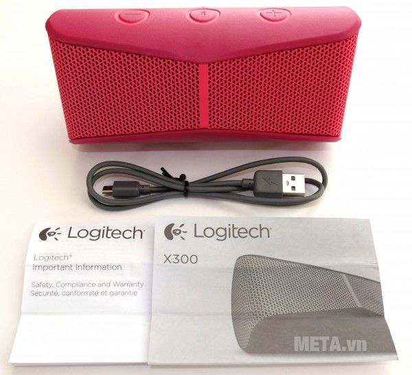 Loa Bluetooth Logitech X300 Đỏ