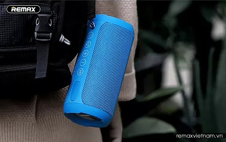 Loa Bluetooth Remax chống nước Waterproof Wireless Speaker RB-M28 Blue