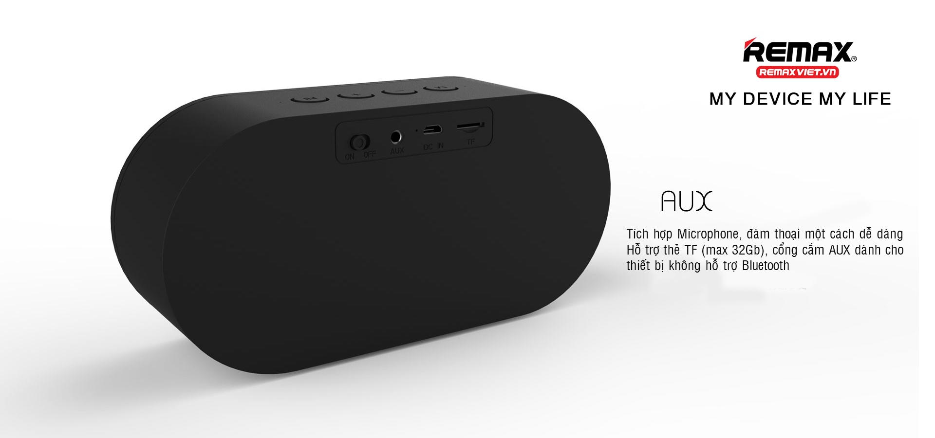 Loa Bluetooth Remax RB-M11 Đỏ