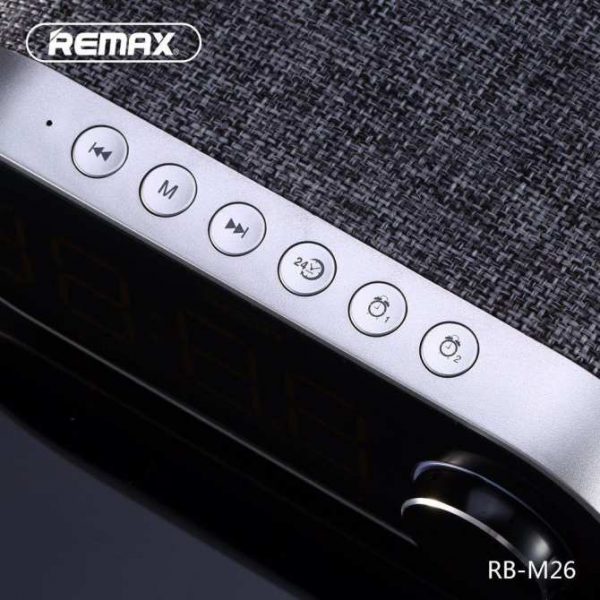 Loa Bluetooth Remax RB-M26 Bạc