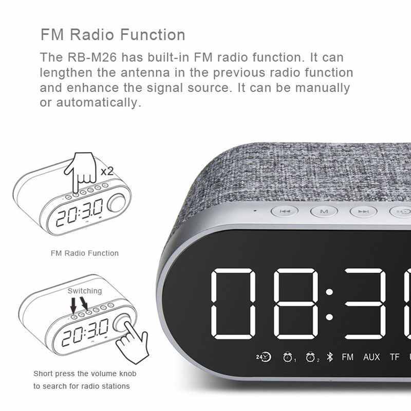 Loa Bluetooth Remax RB-M26 Bạc