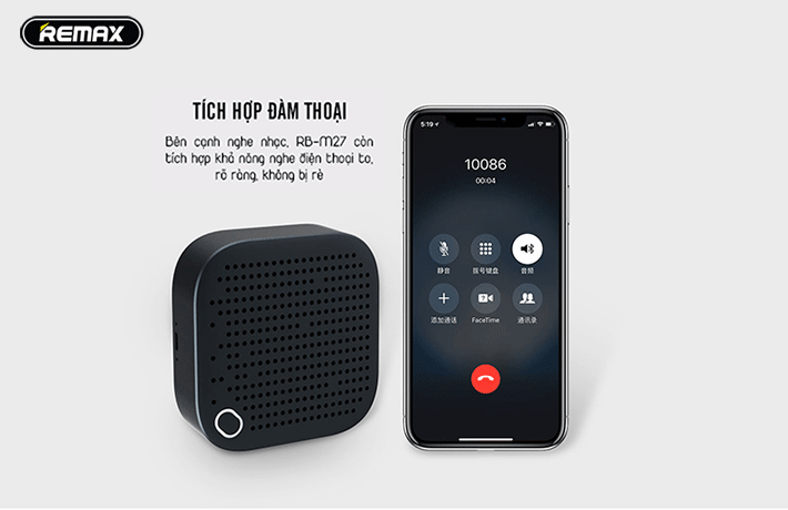Loa Bluetooth Remax RB-M27 Xanh
