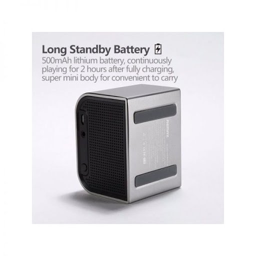 Loa Bluetooth Remax RB-M8 Mini Bạc