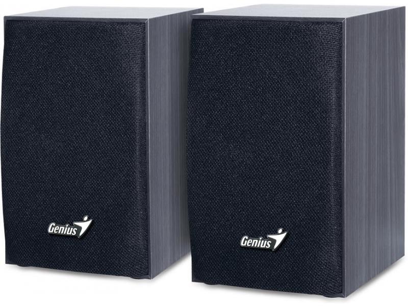 Loa gỗ cổng USB Genius SP-HF180 vân đen