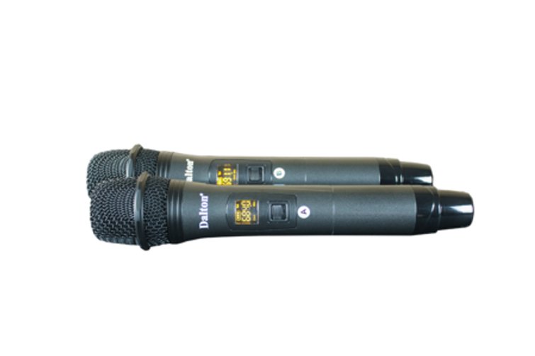 Loa xách tay mini Karaoke Dalton PS-K10A (kèm 2 mic) 300W Bass 20,5cm 10''