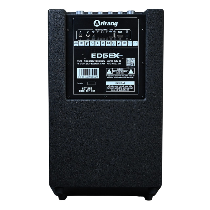 Loa kéo Arirang EDGE-X MODEL I 1200w (2 mic)