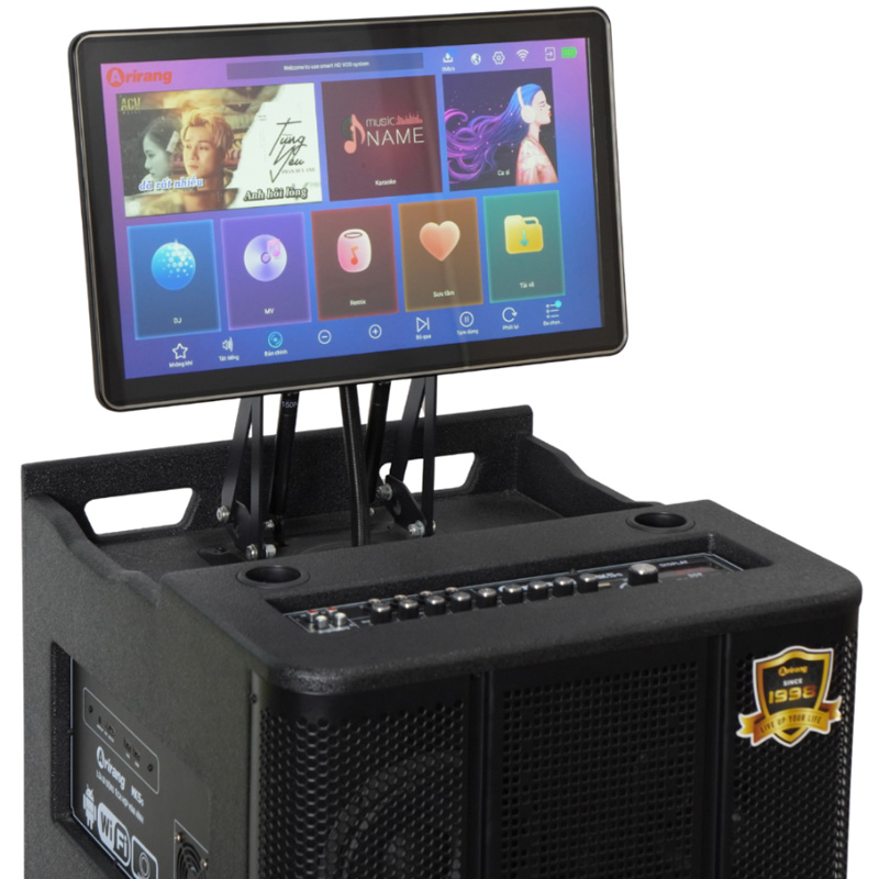 Loa kéo Arirang MK5S 1600w (2 mic)
