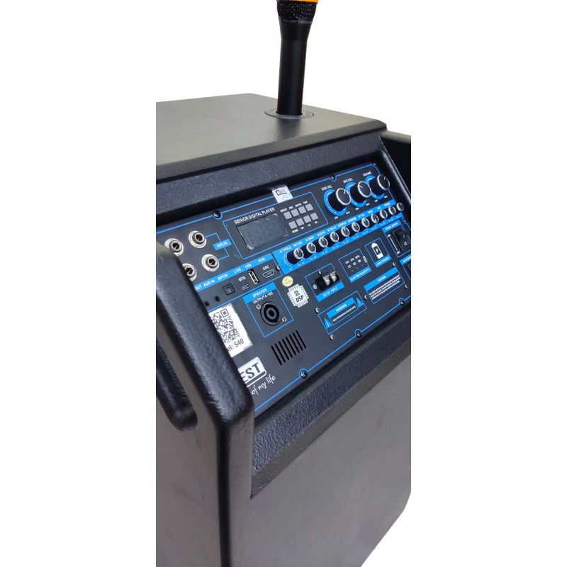 Loa kéo di động Best S40 2.000w Bas40 (2mic)