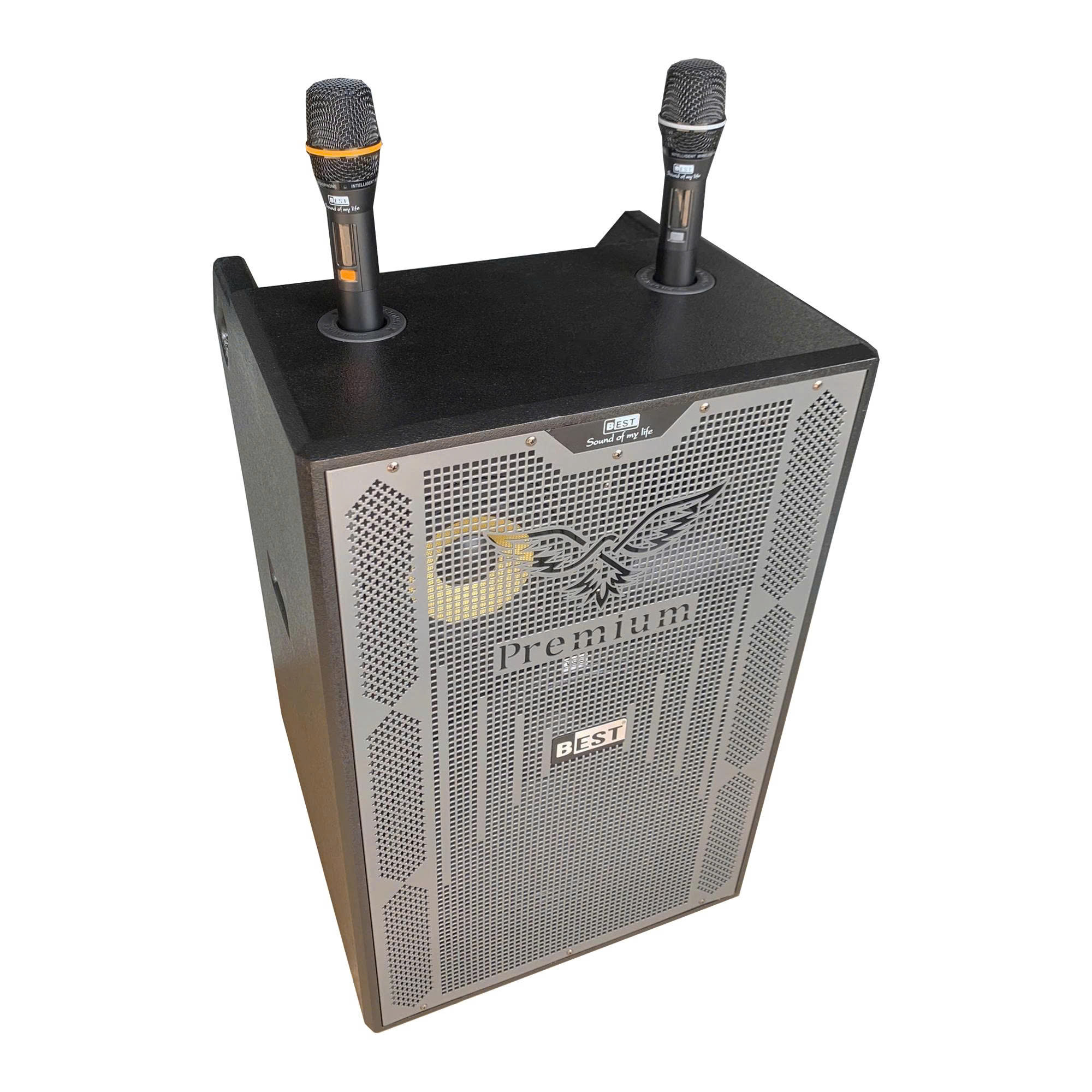 Loa kéo di động Best S40 2.000w Bas40 (2mic)