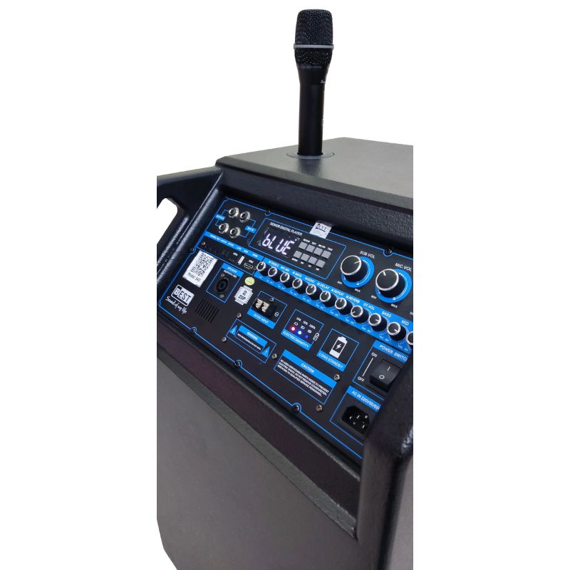 Loa kéo di động Best S40 2.000w Bas40 (2mic)