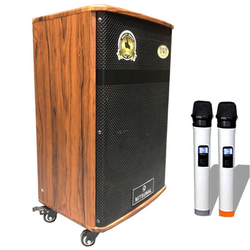Loa kéo di động Mitsunal T1209 Bass 30 vỏ gỗ