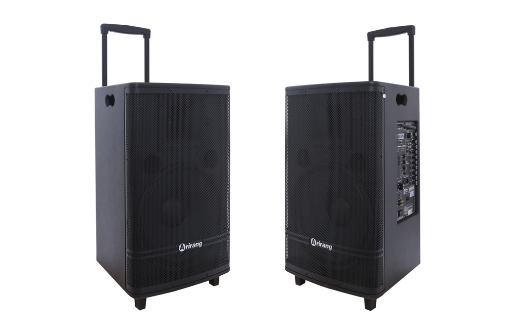 Loa kéo Arirang MK36 (Kèm 2 micro ko dây) 600W Bass 40cm