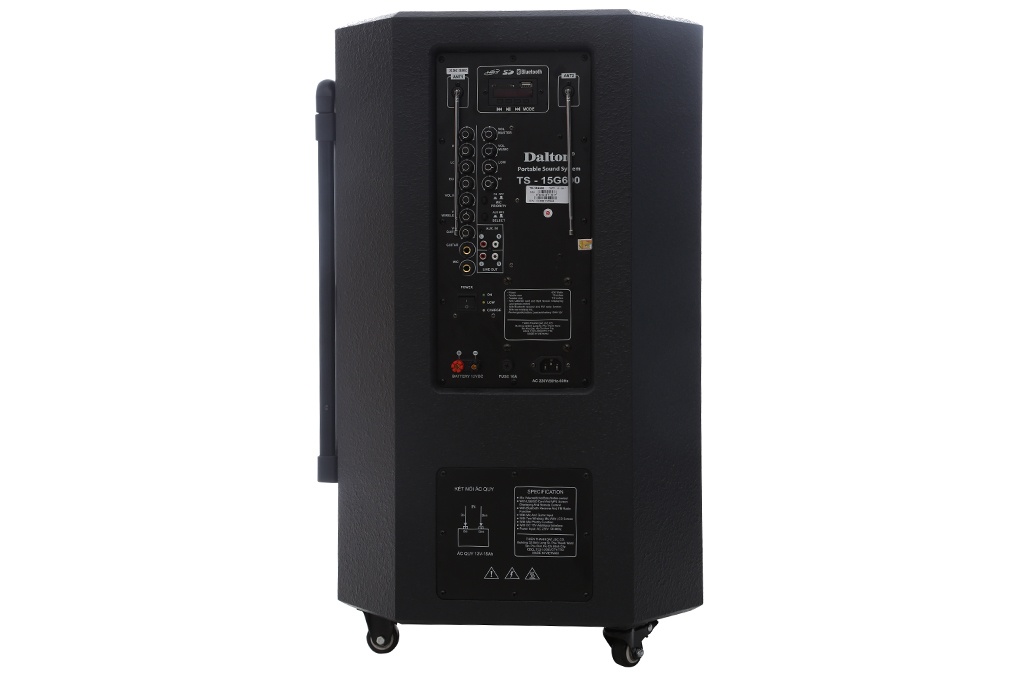Loa kéo Dalton TS-15G500U (Kèm 2 micro ko dây) 600W Bass 40cm