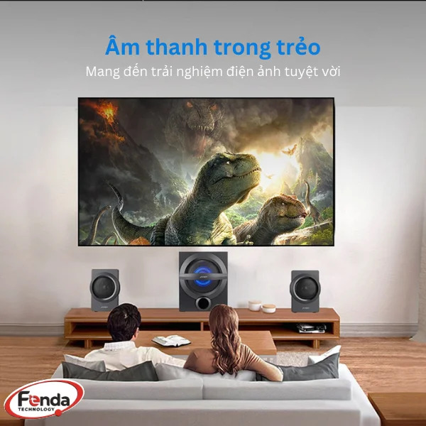 Loa máy tính Bluetooth Fenda A140X/ 2.1, có điều khiển