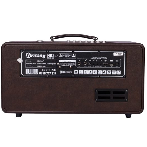 Loa xách tay Arirang MB2 PRO+ 800W (2mic)