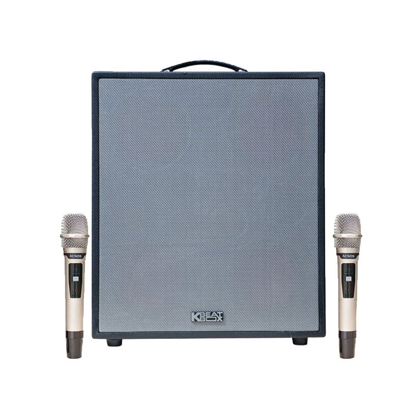 Loa xách tay Mini Karaoke ACNOS KSNet550 (kèm 2 Mic) 300W