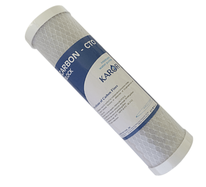 Lõi lọc nước Karofi Smax Duo 3 Post Carbon/ CTO 10 trắng