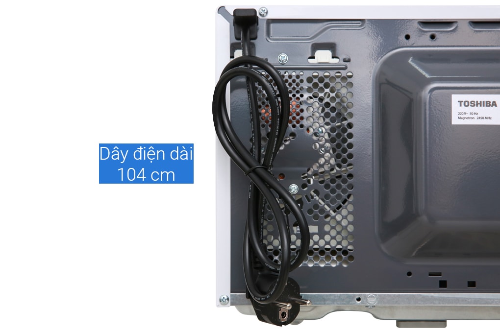 Lò vi sóng cơ 20L Toshiba ER-SM20(W1)VN - Thailand