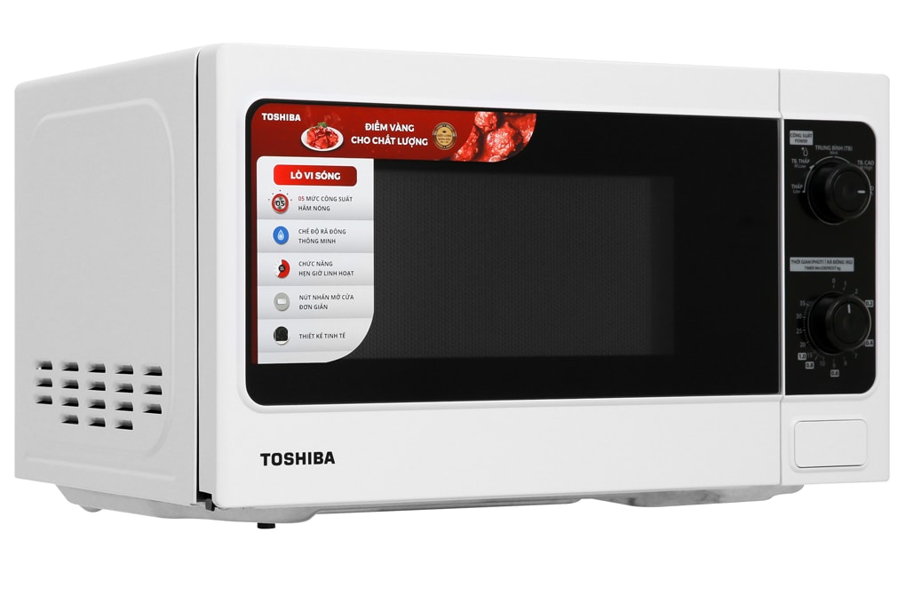 Lò vi sóng cơ 20L Toshiba ER-SM20(W1)VN - Thailand
