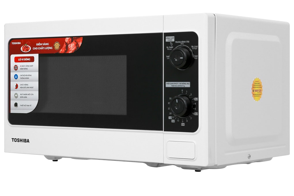 Lò vi sóng cơ 20L Toshiba ER-SM20(W1)VN - Thailand