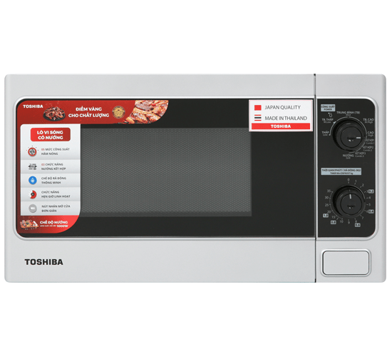 Lò vi sóng cơ có nướng 20L Toshiba ER-SGM20(S1)VN-Thailan
