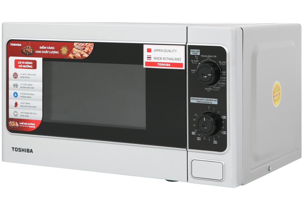Lò vi sóng cơ có nướng 20L Toshiba ER-SGM20(S1)VN-Thailan