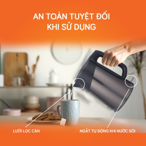 Ấm siêu tốc Unie 1.8L UE-302