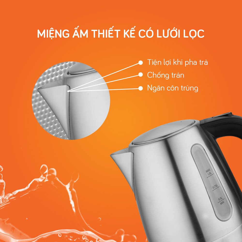 Ấm siêu tốc Unie 1L UE-300