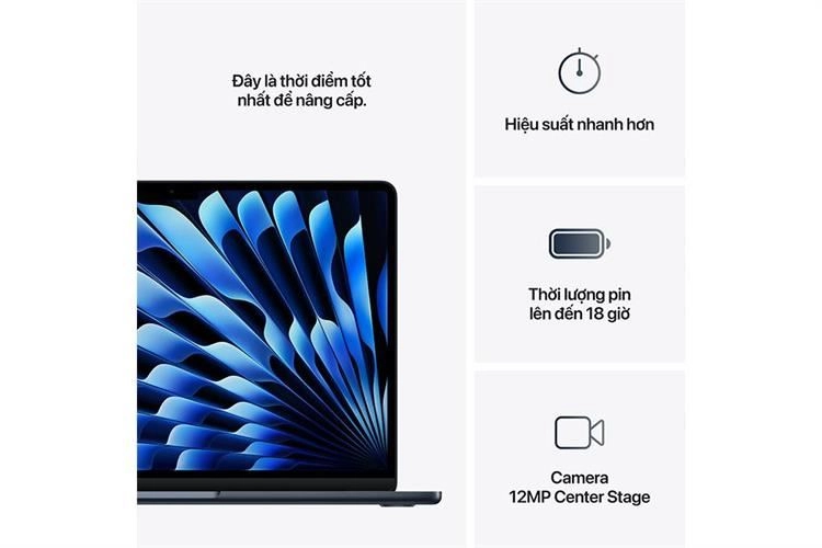 Macbook Air M4 13 inch 10CPU/10GPU/16GB/512GB - Midnight