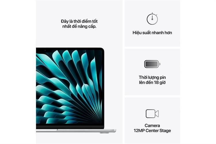 Macbook Air M4 13 inch 10CPU/10GPU/16GB/512GB - Silver