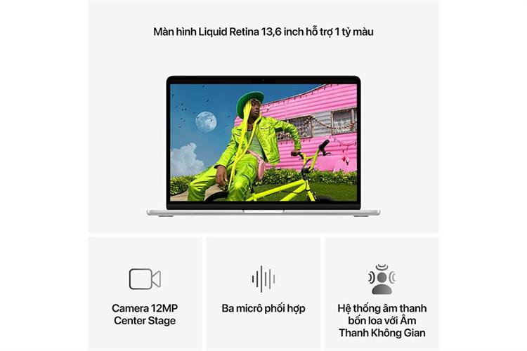 Macbook Air M5 13 MDH74SA/A Silver /Apple M5 chip with 10‑core CPU and 8‑core GPU, 16GB, 512GB SSD