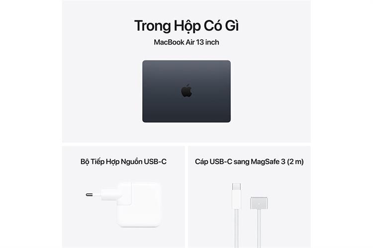 Macbook Air M5 13 MDHE4SA/A Midnight /Apple M5 chip with 10‑core CPU and 8‑core GPU, 16GB, 512GB SSD