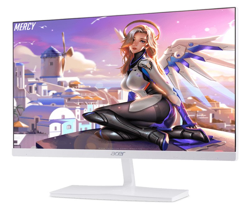 Màn hình Acer ED245QA 23.6FHD LED IPS, VGA/HDMI/75Hz, Gamming,white
