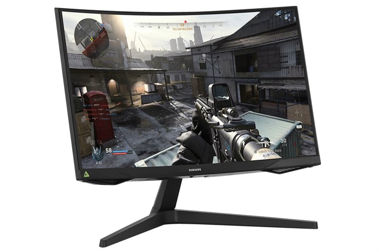 Màn hình cong gaming Samsung Odyssey G5 LS27CG552EEXXV (2K (2560x1440)/ 27.0Inch/ 1ms/ 165Hz/ 300 cd/m2/ VA)