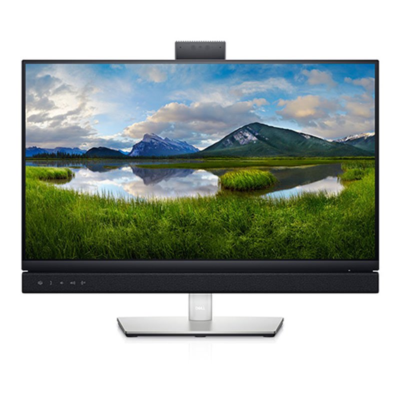 Màn hình Dell C2422HE (23.8 inch/FHD/IPS/60Hz/8ms/250 nits/HDMI+DP+USBC+USB+Audio+LAN/Loa/IR Camera)_xoay 360