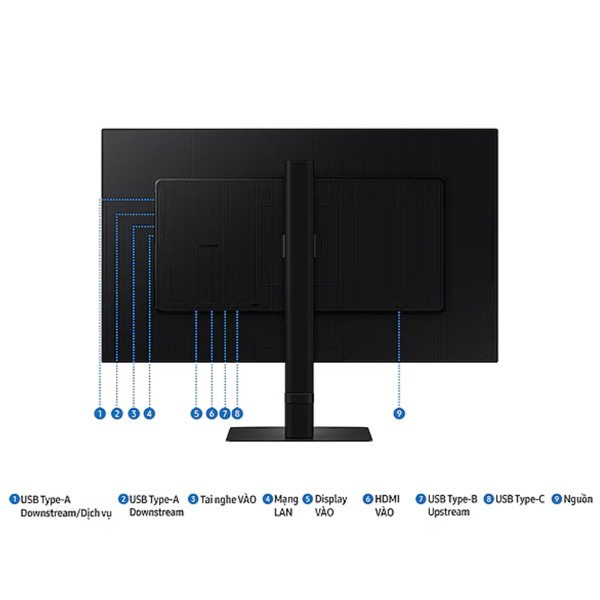 Màn hình đồ họa Samsung ViewFinity LS27D804UAEXXV (27Inch/ 4K (3840 x 2160)/ 5ms/ 350cd/m2/ IPS)