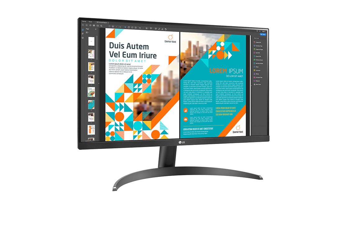 Màn hình LG 24QP500-B (23.8inch/2K/QHD/75Hz/5ms/240nits/HDMI+DP+Audio/Freesync)