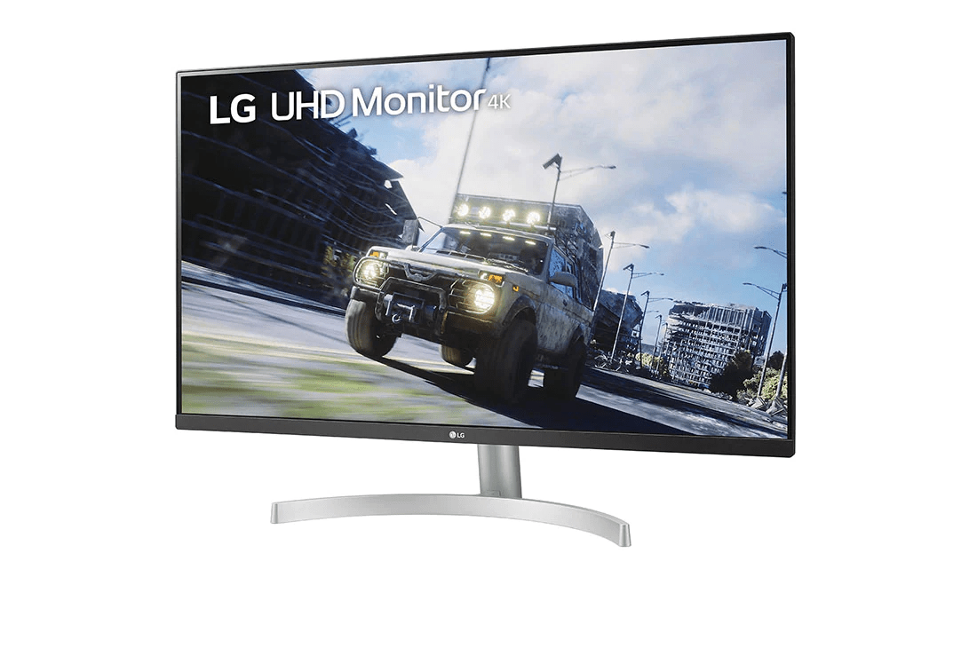 Màn hình LG 32UN500-W (31.5inch/4K/VA/60Hz/4ms/350nits/HDMI+DP+Audio/Loa)