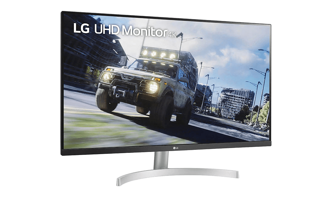 Màn hình LG 32UN500-W (31.5inch/4K/VA/60Hz/4ms/350nits/HDMI+DP+Audio/Loa)