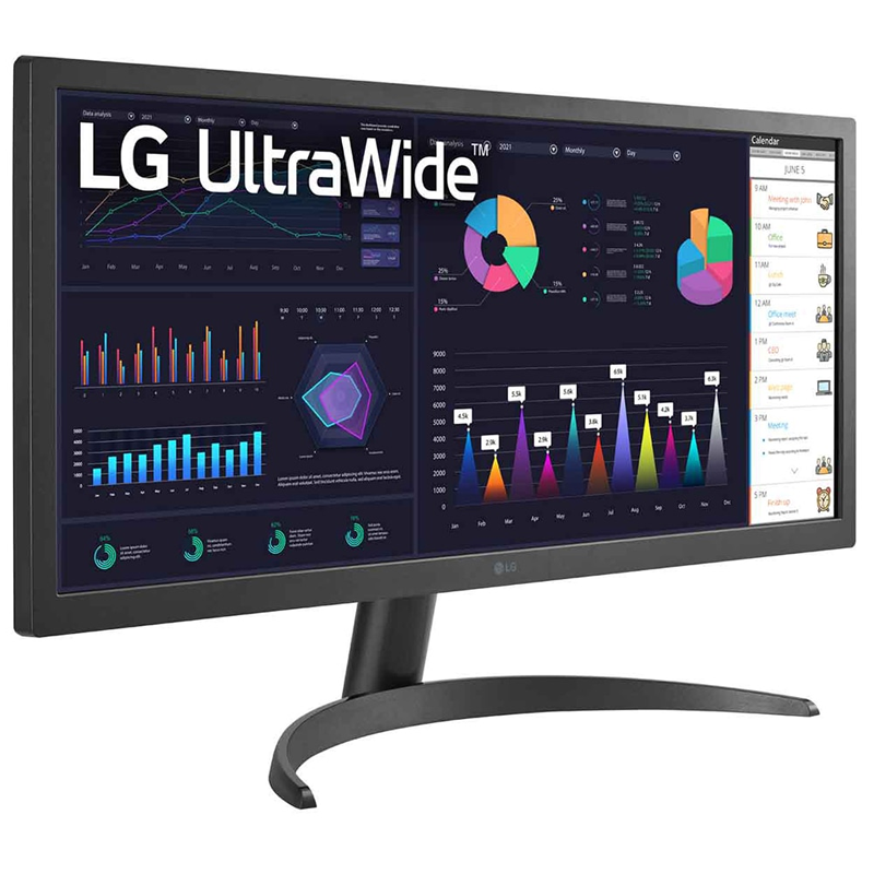 Màn hình LG Ultrawide 26WQ500-B (25.7Inch/ WFHD (2560x1080)/ 5ms/ 75HZ/ 200cd/m2/ IPS)