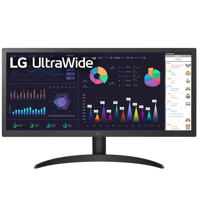 Màn hình LG Ultrawide 26WQ500-B (25.7Inch/ WFHD (2560x1080)/ 5ms/ 75HZ/ 200cd/m2/ IPS)