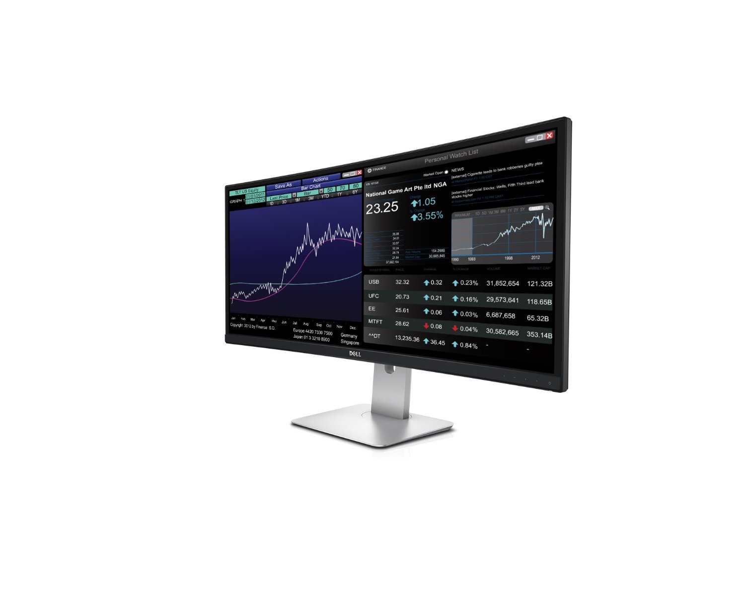 Màn hình máy tính DELL U3415W 34 inch WQHD IPS UltraSharp Curved