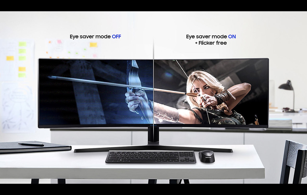 Màn hình Samsung LC49J890DKEXXV 49Inch QLED Curved 144Hz