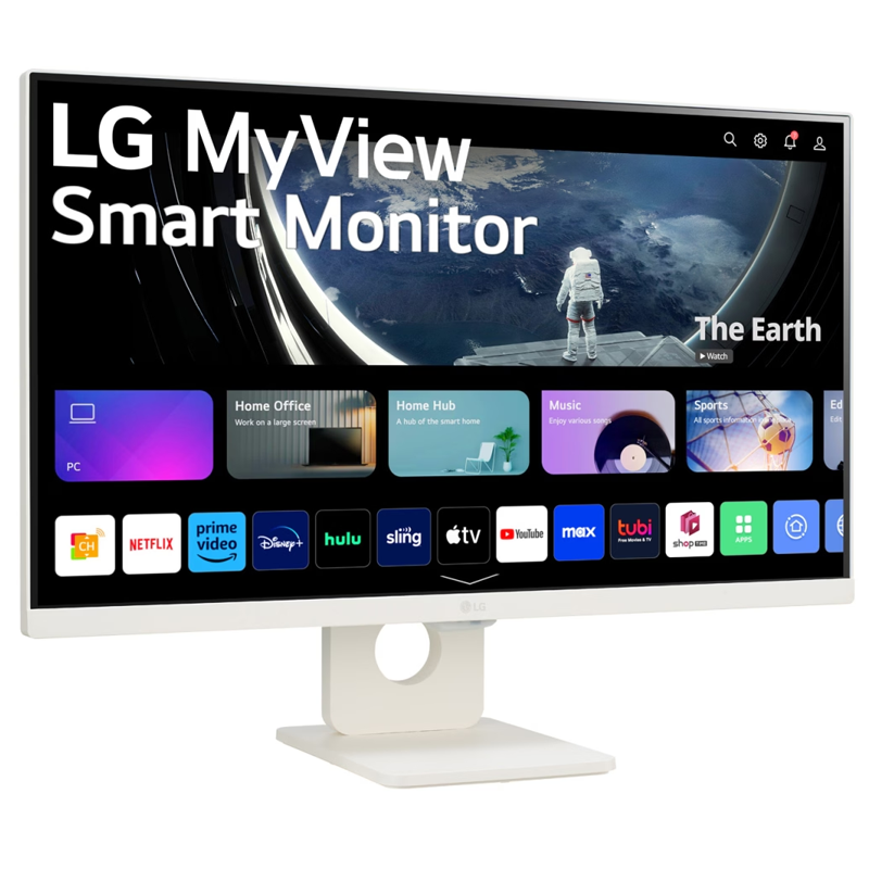 Màn hình thông minh LG 25SR50F-W (24.5Inch/ Full HD/ 8ms/ IPS/ Loa/Wi-Fi/Bluetooth)