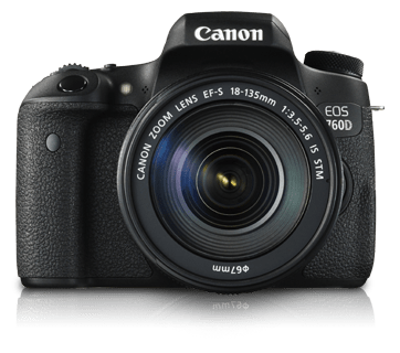 Máy ảnh Canon EOS 760D KIT 18-135 STM