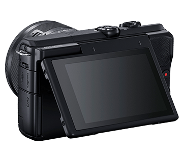 Máy ảnh Canon EOS M200 kit 15-45 BK/WH (Đen/Trắng)