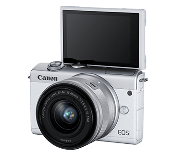 Máy ảnh Canon EOS M200 kit 15-45 BK/WH (Đen/Trắng)