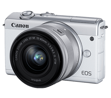 Máy ảnh Canon EOS M200 kit 15-45 BK/WH (Đen/Trắng)