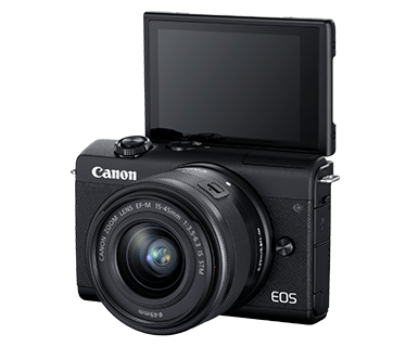 Máy ảnh Canon EOS M200 kit 15-45 BK/WH (Đen/Trắng)